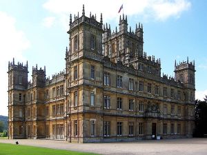 Highclere Castle, the setting for _Downton Abbey_ Series 3. Photo: John James.  Creative Commons 2.0